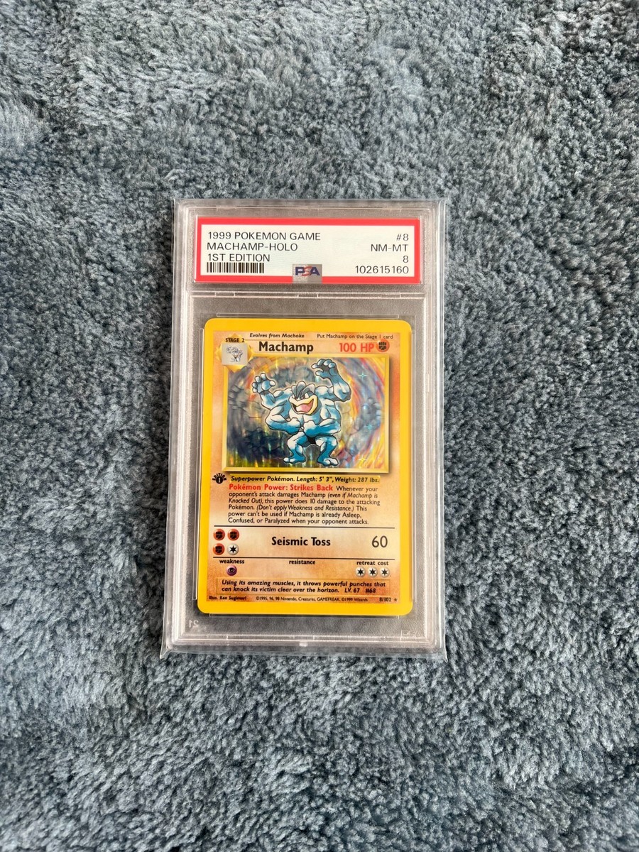 Machamp Pokémon TCG Professional Sports Authenticator (PSA Machamp Pokémon TCG Professional Sports Authenticator (PSA