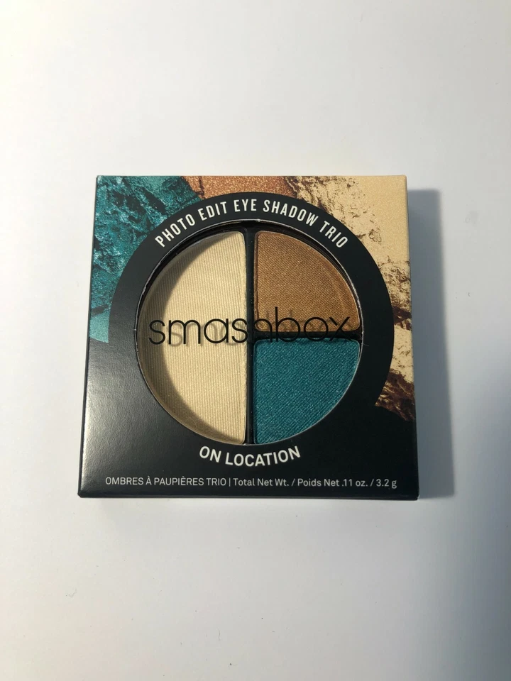 Smashbox Photo Edit Ultra-Portable Eye Shadow Trio - ON LOCATION - 0.11oz (3.2g) - Image 1 of 1
