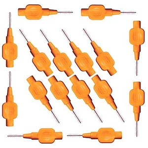 16 Stück TePe orange 0,45mm Interdentalbürsten Zwischenraumbürsten NEU Größe 1 - Bild 1 von 2