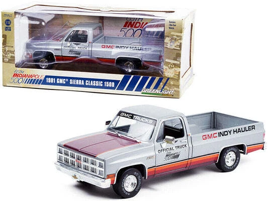 1:18 1981 GMC Sierra Classic 1500 Pickup -- 65th Annual Indy 500 -- Greenlight - Image 1 of 1