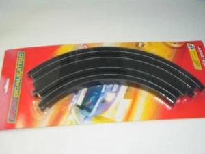 Micro Scalextric G105 2x 90° Curve Slot Car Racing Track 1:64 - Picture 1 of 1