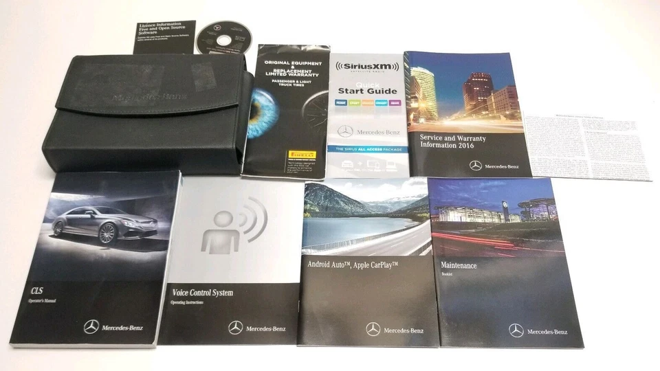 Mercedes Benz CLS 2016 manual del propietario 5,5 L 4,7 L 3,0 L CLS400 CLS550 AMG CLS63 4 MTC Foto 1 de 1