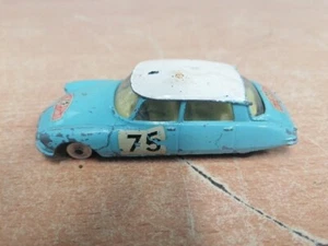 Corgi Toys NO 323 Citroën DS 19 Monte Carlo 1960S - blau/weiß - nur Einheit *siehe DE - Bild 1 von 7