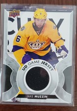 2017-18 UD Series 1 Game Jersey #GJ-JM Jake Muzzin