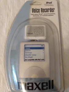 Maxwell Voice Recorder For Ipod new - Picture 1 of 9