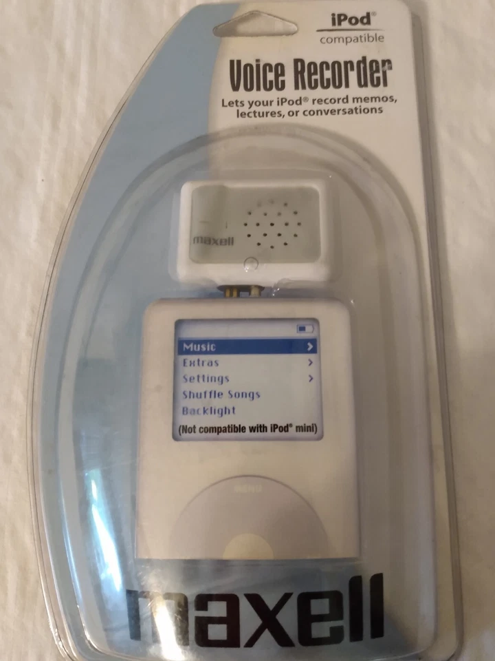 Maxell P-7 Voice Recorder for iPod