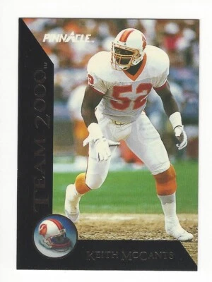 1992 Score Pinnacle Football Team 2000 Keith McCants Insert Card #26 - Image 1 of 2
