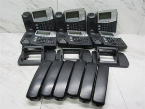 Lot of 6 Digium D45 1TELD045LF 2-line Gigabit HD Voice SIP Phone Telephone - Picture 1 of 6
