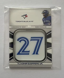 2022 Topps Series 1 Vladimir Guerrero Medallion Jersey Card Blue Jays 46 - Bild 1 von 2