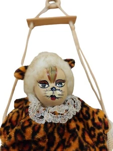 K's Collection FAIRY SERIES Limited Edition Cheetah Dressed up Hanging Doll - Picture 1 of 10
