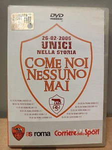 AS ROMA COME NOI NESSUNO MAI DVD TOTTI DE ROSSI TADDEI MONTELLA PERROTTA M - Imagen 1 de 3