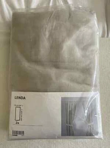 Lenda 140cm (55") x 300cm (118") 100% Cottton Panels curtains - RARE Size - Set - Picture 1 of 7