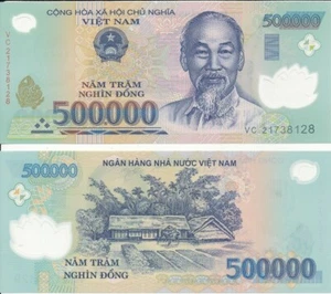 Vietnam - 500000 Dong 2021 UNC P. 124 Polymer Lemberg-Zp - Picture 1 of 1