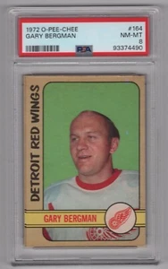GARY BERGMAN 1972-73 O-PEE-CHEE 72-73 NO 164 PSA 8 92941 - Bild 1 von 2