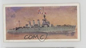 1962 Lyons Tea HMShips from 1902 to 1962 Tea HMS Chester #7 n1u