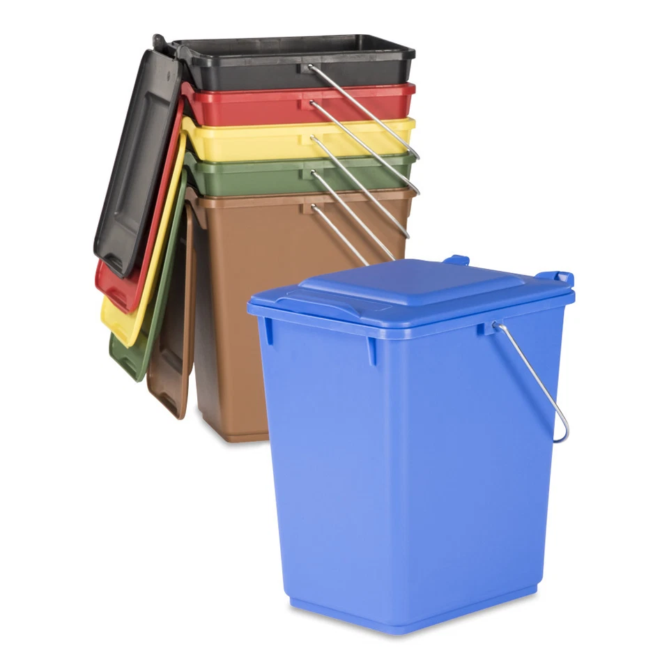 10 Liter Mülltonne Mülleimer Vorsortierer Bioboy Abfalleimer Mini Tonne Bunt. - Bild 1 von 1