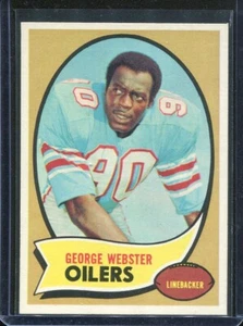 1970 Topps Football # 120 George Webster (NM-MT) Near Mint to Mint - Picture 1 of 2