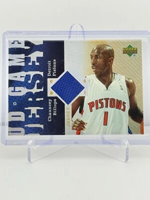 2006-07 UD Reserve Game Jersey #UD-CB Chauncey Billups GU Jersey - Image 1 of 2