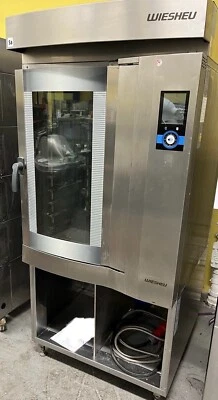 Wiesheu Backofen für 10 Bleche 60x40cm Proclean 380V + Gestell + Haube Bäckerei - Bild 1 von 4