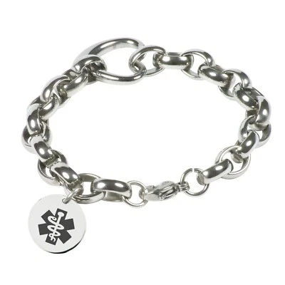 Medizinisches Armband Damen Personalisierter Diabetes Epilepsie Adore - Bild 1 von 4