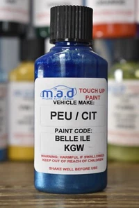 30ML Retoque Pintura Botella Para Citroen Peugeot Belle Isla Kgw Rasgu�o Chip - Picture 1 of 2