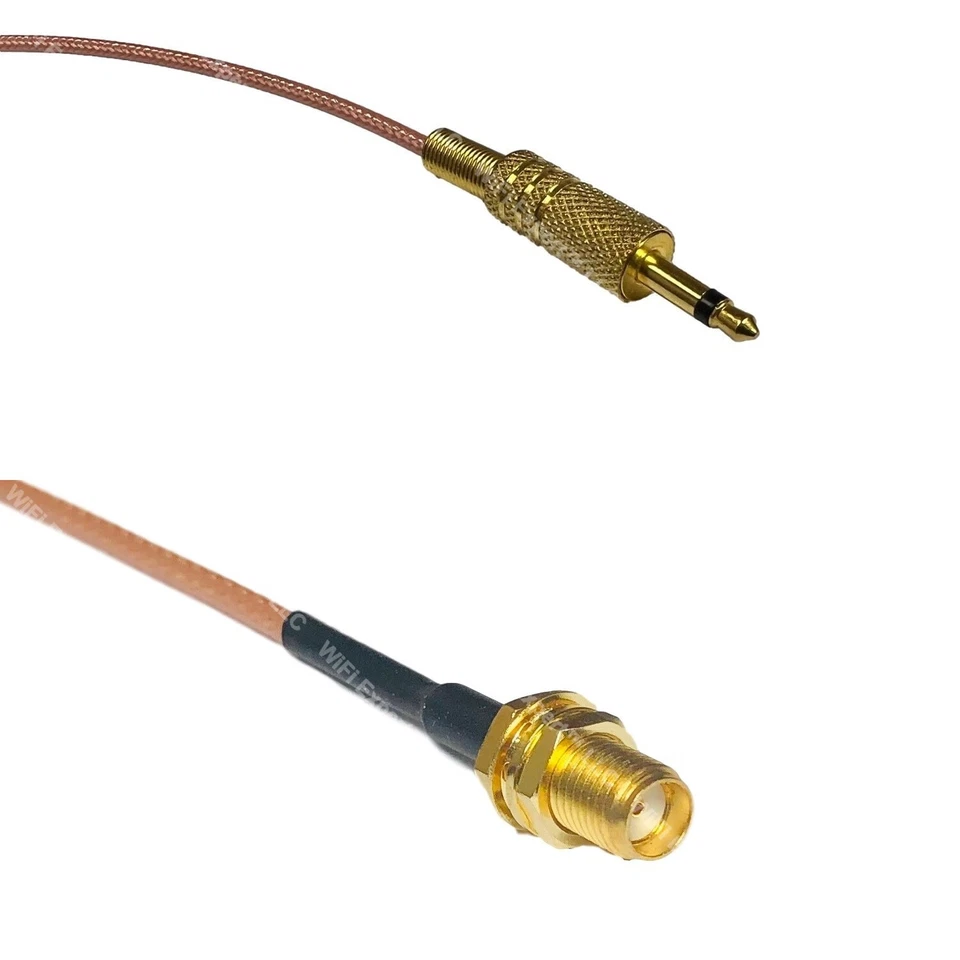 RG316 3.5mm 1/8 to SMA FEMALE RF Cable Rapid-SHIP LOT - Image 1 of 1