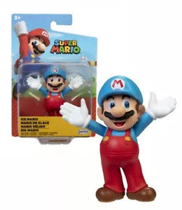 NUEVA Mini Figura Jakks World of Nintendo SUPER MARIO ICE MARIO 2,5 - Imagen 1 de 8