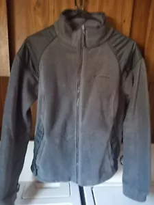 Columbia DAMENJACKE GRAU GRÖSSE L POLYESTER FLEECE REISSVERSCHLUSS TASCHEN - Bild 1 von 5