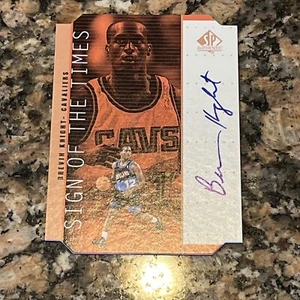 Brevin Knight SP Authentic 1999 Sign of the Times Die Cut Autograph  - Picture 1 of 2