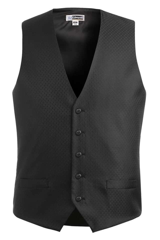 Edwards Mens Diamond Brocade Vest - 4390 FREE SHIPPING! - Image 1 of 1