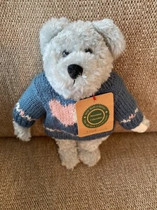 Boyd's Bears Floyd #917321 Plush Bear w/Sweater NEW w/TAG 1998 10" - Picture 1 of 5