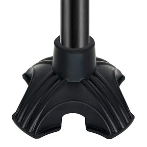 Cane Tips - 1 Inch Heavy Duty Rubbers Self Standing Quad Base Replacement Wal... - Picture 1 of 7