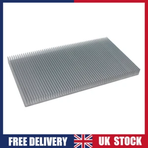 1X Silver Aluminum Alloy Heat Sink Management Cooling Fin Radiator 100*186*12Mm - Picture 1 of 5