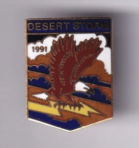 RARE PINS PIN'S .. ARMEE ARMY ARME GUN WEAPONS DEFENSE DESERT STORM 1991 USA ~FW - Imagen 1 de 1
