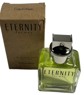 Calvin Klein Eternity para hombre - Eau de Toilette 3,4 fl. oz. Probador Nuevo Foto 1 de 4