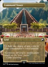Command Tower // Command Tower (026) Borderless Jurassic World Collection MTG