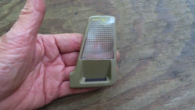 Volvo 850 S70 C70 V70  Interior Overhead Map Light Vanity Lamp Lens R TAN - Image 1 of 4