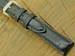 Kreisler Vintage Unused NOS Padded Lizard Watch Band Gold Tone Buckle 16mm Long - Picture 1 of 5