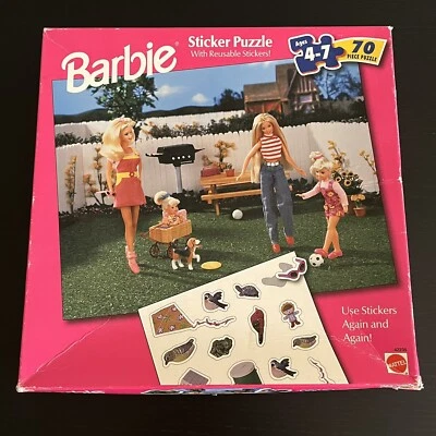 Mattel Barbie Puzzle 70 Pc Vintage 1999 RARE - Image 1 of 4