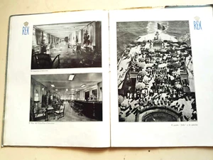 rar, 1st ed., Rex e Conte di Savoia, Ocean Liner (1933) - Bild 1 von 12
