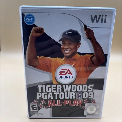 Tiger Woods PGA Tour 09 All-Star Nintendo Wii Complete CIB Tested EA Sports - Image 1 of 3