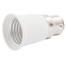 B22 vers E27 Adaptateur de la douille de l'ampoule de lampe H5H4