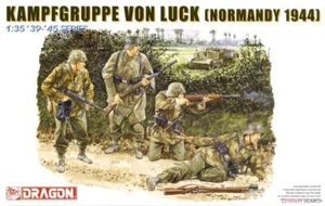 DRAGON 1/35 6155 WWII German Von Luck Combat Team Normandie 1944 Model Kit - Picture 1 of 4