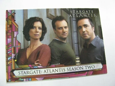 Stargate Atlantis Season 2 Exclusive Promo Card UK  Scifi hobby 2006 Rittenhouse - Image 1 of 2