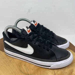 Nike Boys Court Legacy DA5380-002 Black Casual Shoes Youth Size 4Y Women’s 5.5 - Picture 1 of 21
