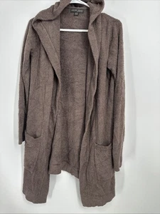 Cárdigan Largo Barefoot Dreams CozyChic Lite Frente Abierto Talla XS Marrón - Imagen 1 de 3