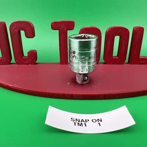 Snap On TM1 - 3/8" Internal Drive To 1/4" External Drive Adapter Engraved 1 - Picture 1 of 7