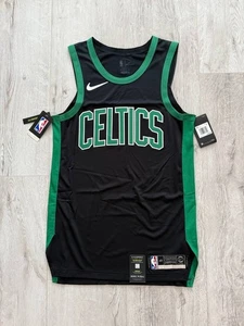 BOSTON CELTICS NBA AUTHENTIC BASKETBALL BLANK JERSEY NIKE VAPORKNIT MENS SZ S 40 - Picture 1 of 12