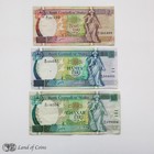 MALTA: Set of 3 Maltese Lira Banknotes.