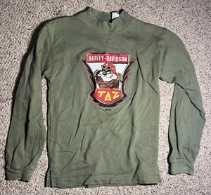 Acme Kids Harley Davidson TAZ Sweatshirt Children Size M - Picture 1 of 5